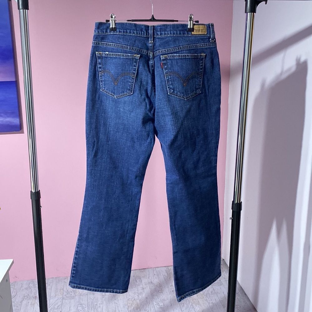 Levi’s 515 boot cut cotton 10 short blue denim jeans - Picture 6 of 6